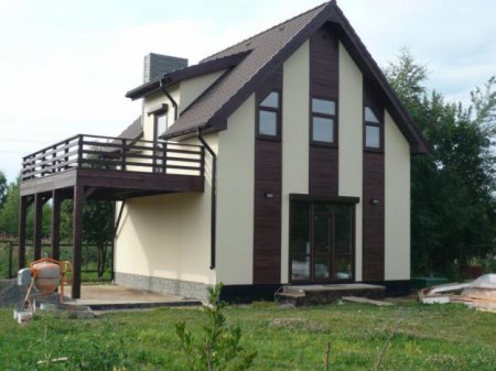 Быстрое возведение домов. Какая должна быть отделка сайдингом?